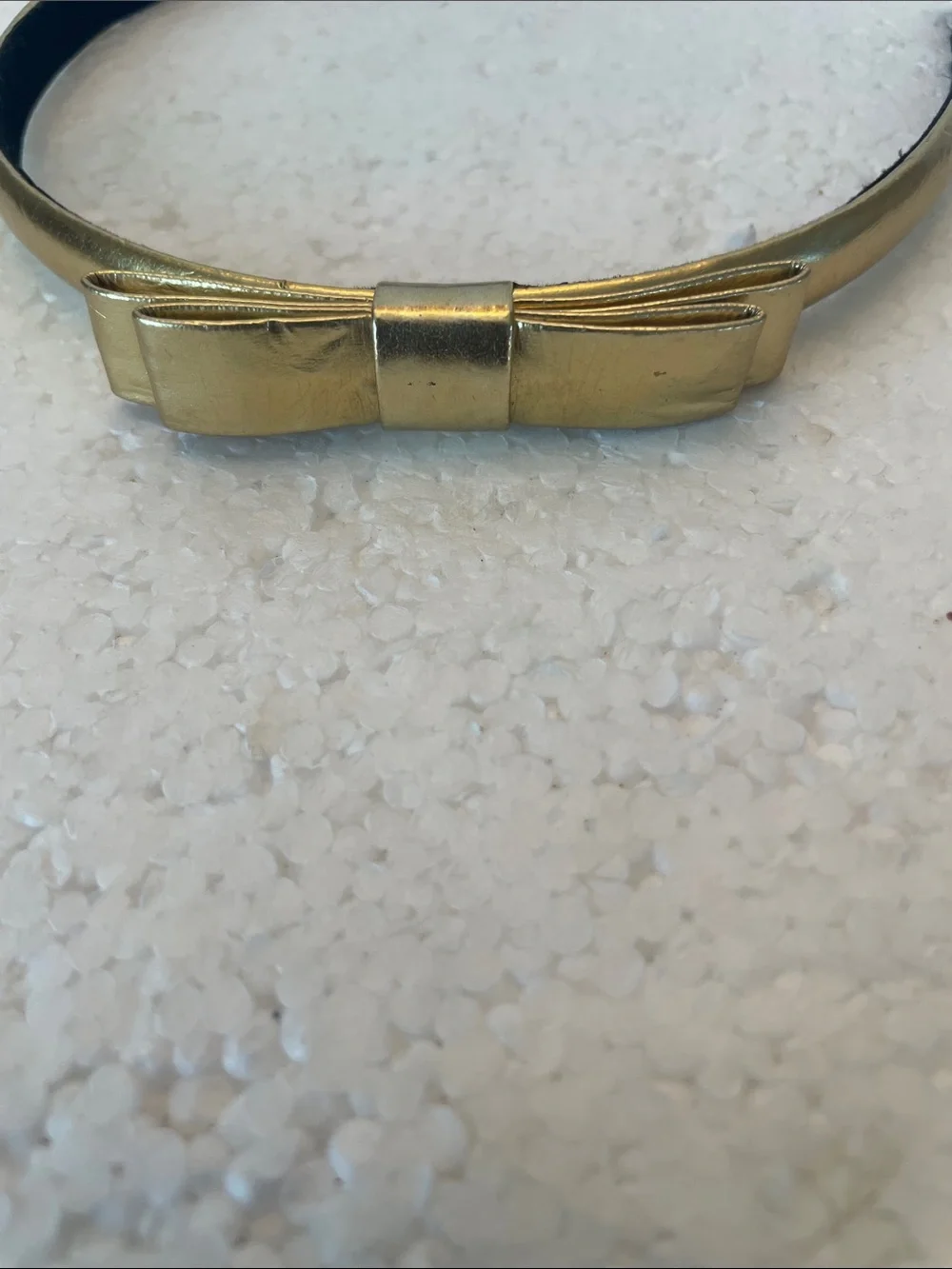 Gold Bow Headband for Women
